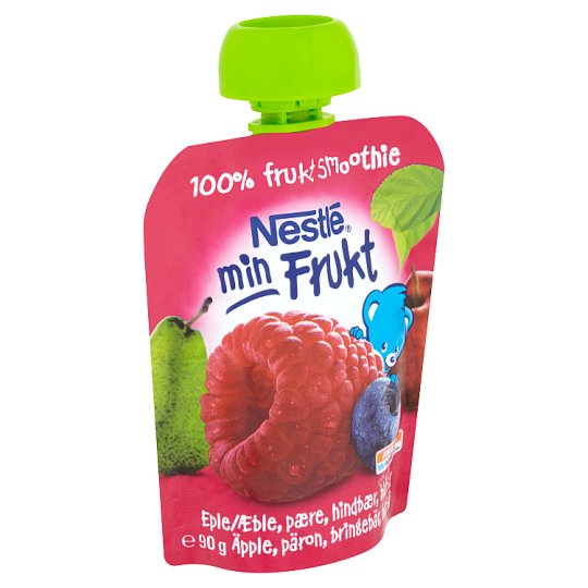 Nestlé Min Frukt Ovocná kapsička jablko - hruška - malina - borůvka 90g