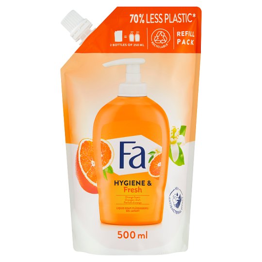 Fa Hygiene & Fresh Orange Scent Liquid Soap 500ml