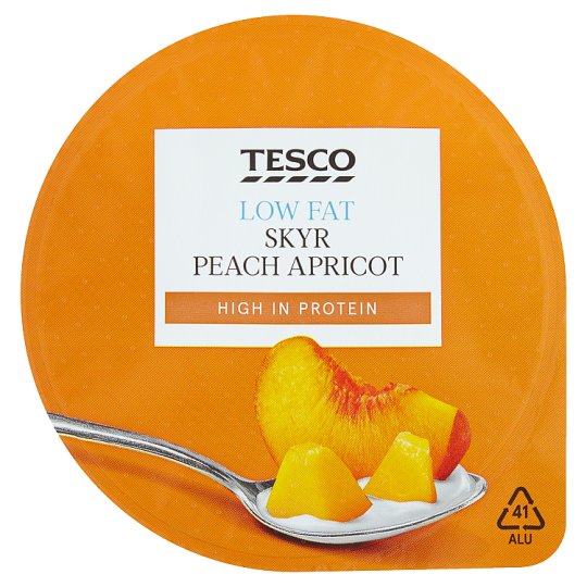 Tesco Skyr Peach Apricot 140g