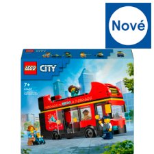 LEGO City 60407 Červený dvoupodlažní vyhlídkový autobus