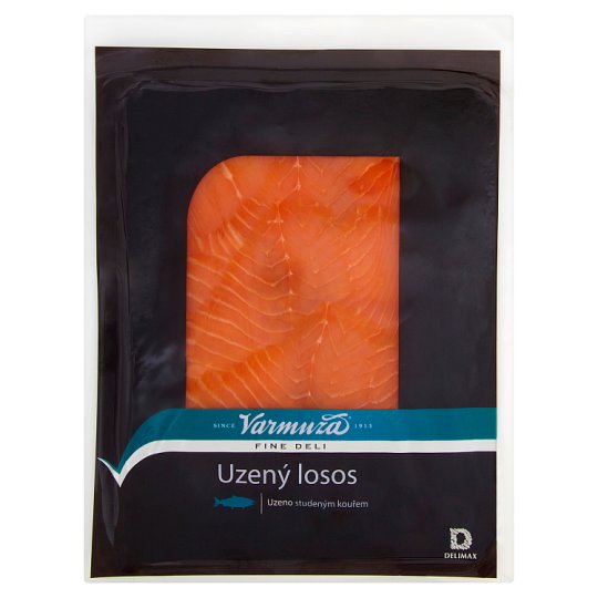 Varmuža Uzený losos plátky 100g