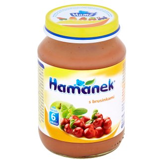 Hamánek S brusinkami 190g