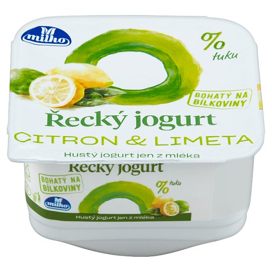 Milko Greek Yoghurt 0 % Seasonal 140g