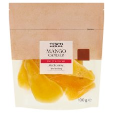 Tesco Mango Candied 100g