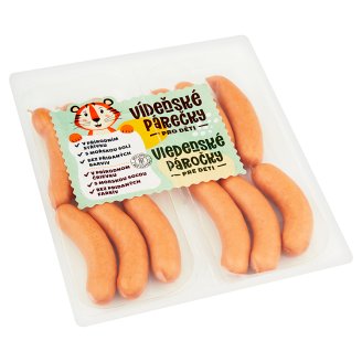 Bilbo Vídeňské párky pro děti 0,300kg