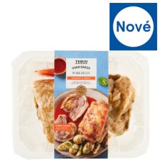 Tesco Pečeně z vepřového bůčku s javorovou omáčkou