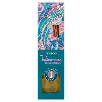 Tesco Indonesian Bergamot Flower vonný olej s ratanovými tyčinkami 40ml