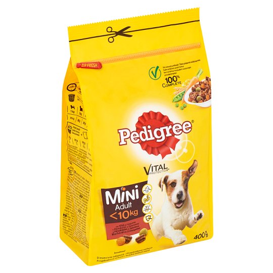 Pedigree Vital Protection Mini s hovězím a zeleninou 400g