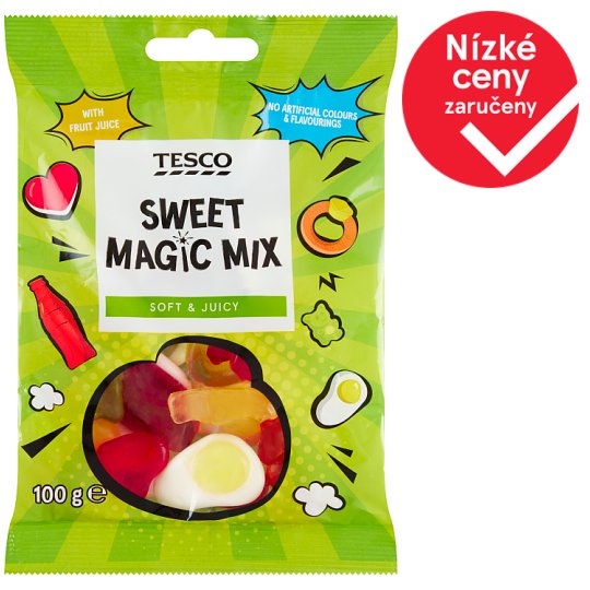 Tesco Jelly with Fruit Flavors 100g Tesco Groceries