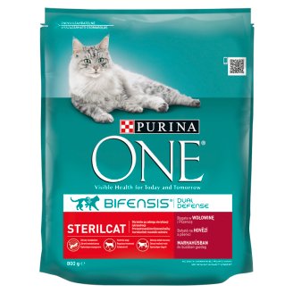 Purina ONE Sterilcat bohaté na hovězí a pšenici 800g
