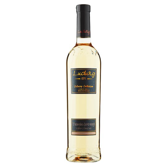 Ludwig Culinary Collection Tramín červený jakostní víno s přívlastkem výběr z hroznů polosuché 0,75l