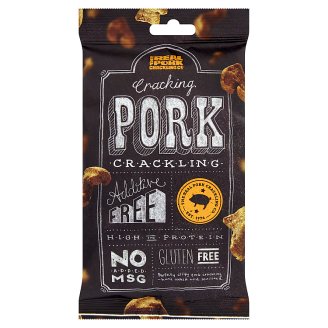 The Real Pork Crackling Co Křupavé vepřové škvarky 75g