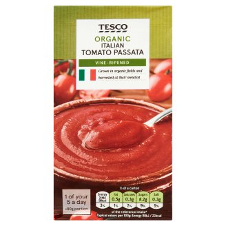 Tesco Organic Bio rajčatový protlak 500g