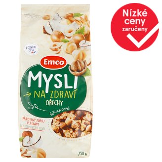 Emco Mysli na Zdraví Křupavé ořechy 750g
