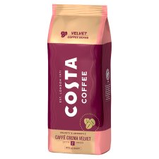 Costa Coffee Café Crema Velvet pražená zrnková káva 1kg