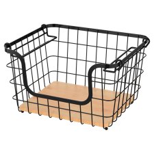 Tesco Home Large Stackable Wire Basket