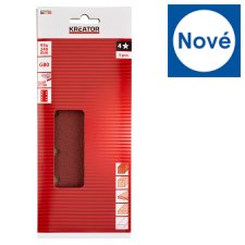 Kreator Abrasive Paper 93 x 240 mm G80 5 pcs