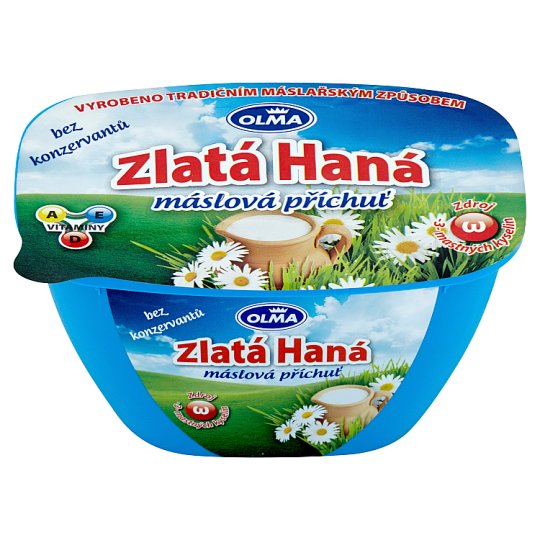 Olma Zlatá Haná máslová příchuť 300g