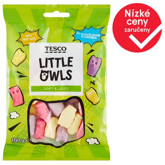 Tesco Jelly with Fruit Flavors 100g Tesco Groceries