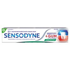 Sensodyne Sensitivity & Gum Caring Mint Toothpaste with Fluoride 75ml