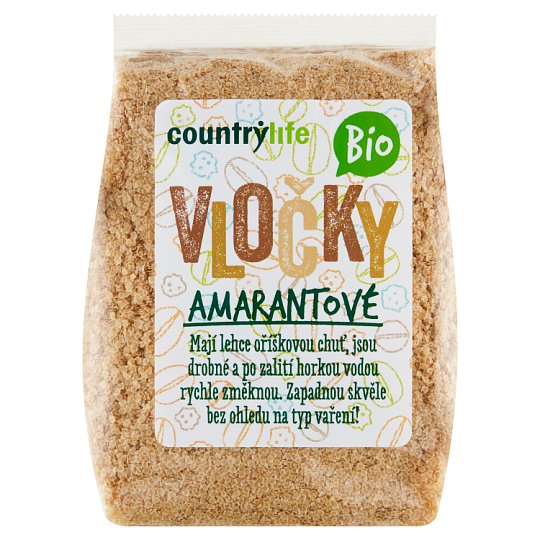 Country Life Bio vločky amarantové 250g