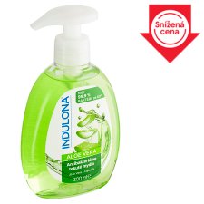 Indulona Aloe Vera Antibacterial Liquid Soap 300ml