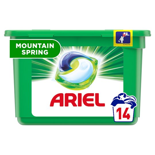 Ariel Mountain Spring Kapsle Na Praní Prádla 3v1 14 Praní
