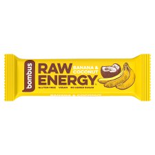 bombus Raw Energy Banana & Coconut 50g