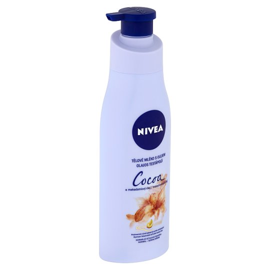 Nivea Kakao & makadamiový olej Tělové mléko s olejem 200ml