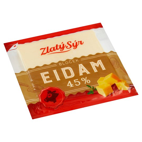 Zlatý Sýr Eidam 45% bloček 250g