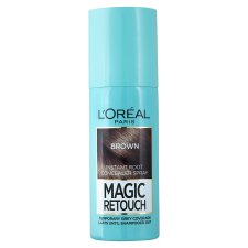 L'Oréal Paris Magic Retouch sprej na vlasy pro zakrytí odrostů světle hnědá, 75 ml