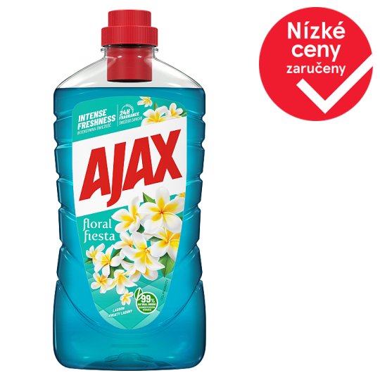 Ajax Floral Fiesta Lagoon Flowers čistič povrchů pro domácnost 1l