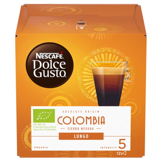 NESCAFÉ® Dolce Gusto® Colombia Sierra Nevada Lungo - kapslová káva - 12 kapslí v balení