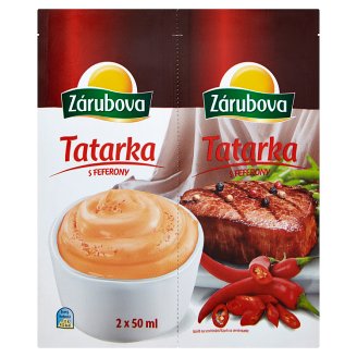 Zárubova Tatarka s feferony 2 x 50ml