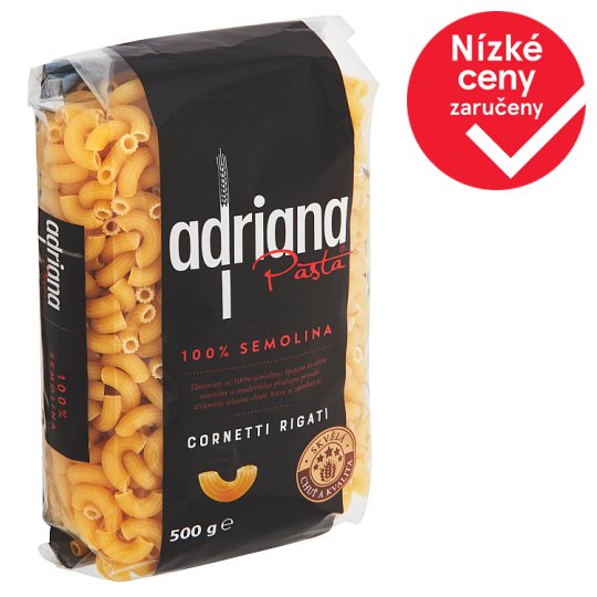 Adriana Cornetti Rigati těstoviny semolinové sušené 500g