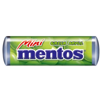 Mentos Mini Dražé s pomerančovou, citrónovou, jablečnou a jahodovou příchutí se žvýkací náplní 10,5g