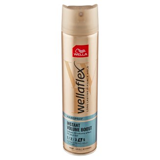 Wella Wellaflex Instant Volume Boost lak na vlasy Extra Strong Hold 250ml