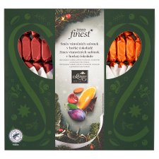 Tesco Finest Mixture Christmas Candy in Dark Chocolate 300g