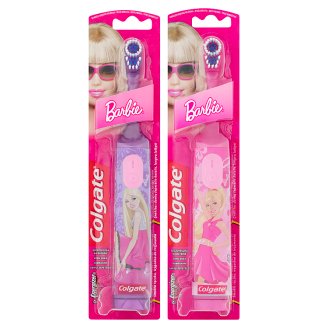 Colgate Barbie bateriový zubní kartáček