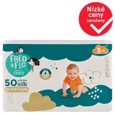 Fred & Flo Premium pleny 3 Midi 5-9 kg 50 ks