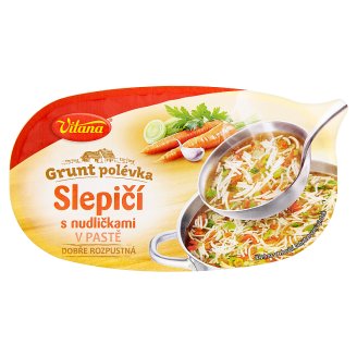 Vitana Grunt Polévka Slepičí s nudličkami v pastě 69g