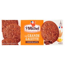 St Michel Great Galettes Chocolate Butter Cookies 150g - Tesco Groceries