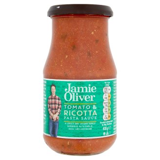 Jamie Oliver Omáčka na těstoviny rajčata, riccota a bazalka 400g