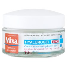 Mixa Hyalurogel Rich Intensive hydration cream, 50 ml