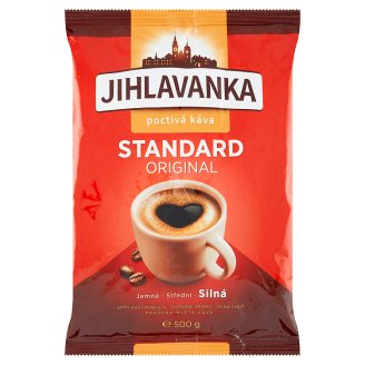 Jihlavanka Standard original pražená mletá káva 500g