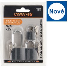 Handy Padlock Set 3 pcs