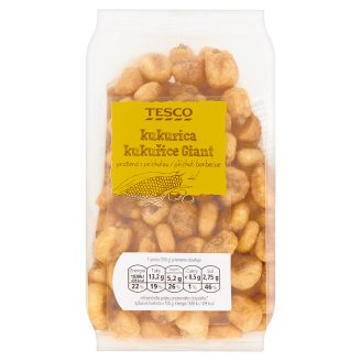 Tesco Kukuřice Giant pražená s příchutí barbecue 150g