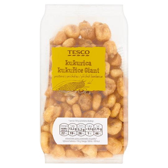 Tesco Corn Giant Roasted with Barbecue Flavor 150g