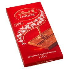 Lindt Lindor Mléčná čokoláda s jemnou náplní 100g