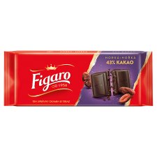 Figaro Hořká čokoláda 43% kakaa 80g